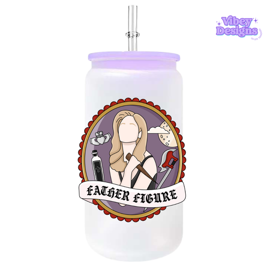 UV-DTF Transfer for Bottle, Glass, Mug, Diary - Father figure