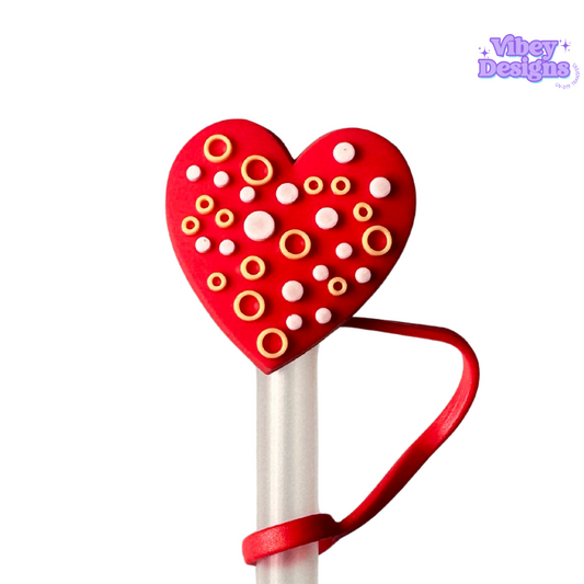 Red Heart 40oz Straw Topper