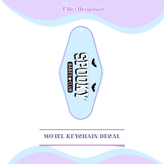 Motel Keychain - Spooky Drivers Club