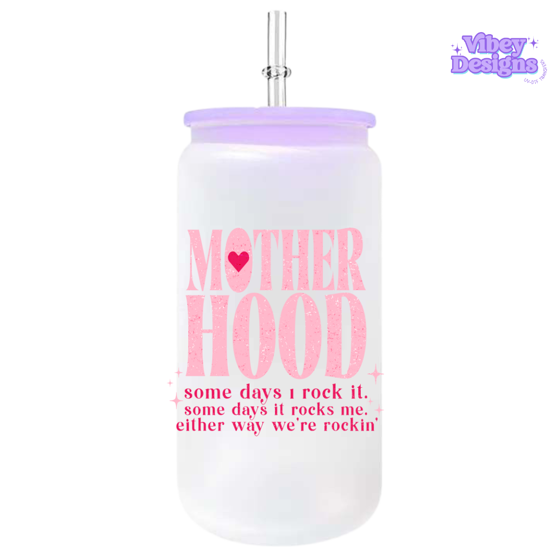 UV-DTF Transfer for Bottle, Glass, Mug, Diary - Motherhood