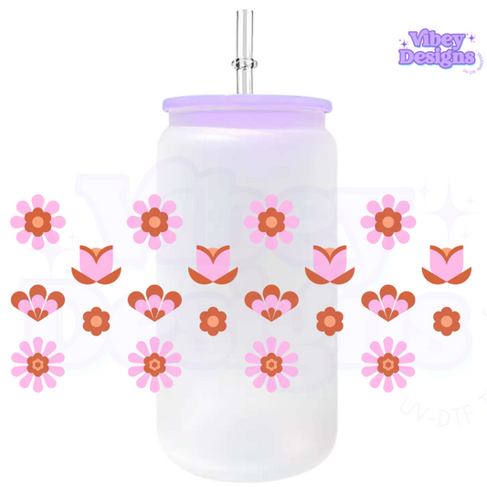 Uv Dtf Wrap For 16oz Libbey Glass - For The Girlies