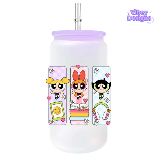 UV-DTF Transfer for Bottle, Glass, Mug, Diary - P Puffs