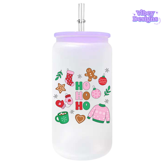UV-DTF Transfer for Bottle, Glass, Mug, Diary - Hoho