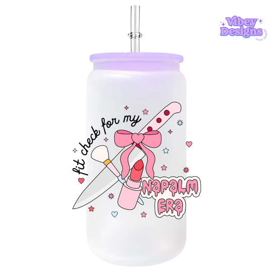 UV-DTF Transfer for Bottle, Glass, Mug, Diary - Fit Check