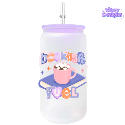 UV-DTF Transfer for Bottle, Glass, Mug, Diary - Bookish fuel