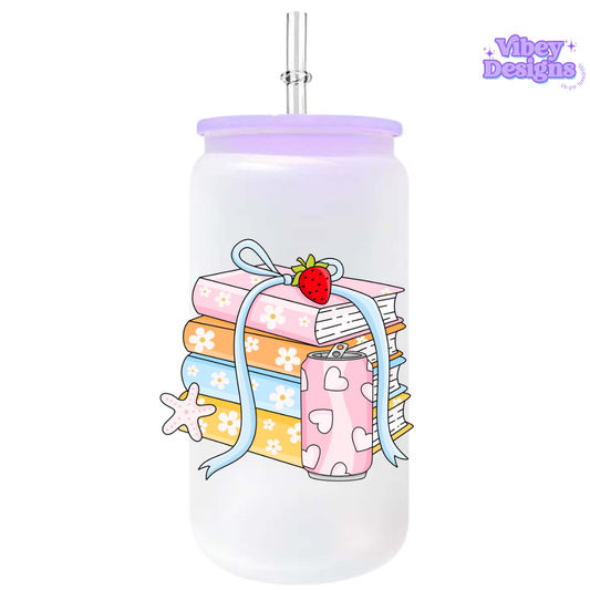 UV-DTF Transfer for Bottle, Glass, Mug, Diary - Summer is Booked