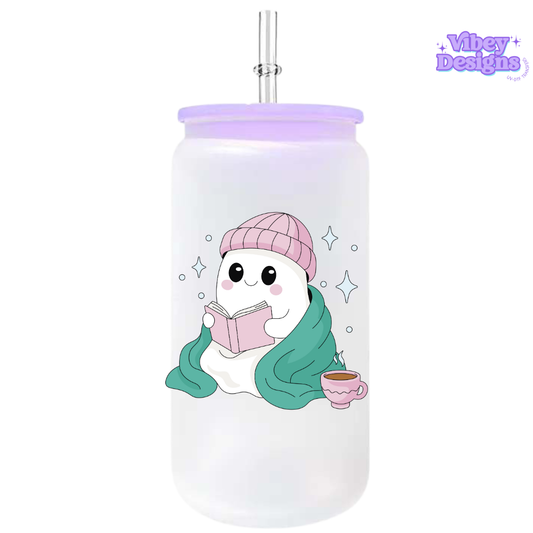 UV-DTF Transfer for Bottle, Glass, Mug, Diary - Cozy Reads