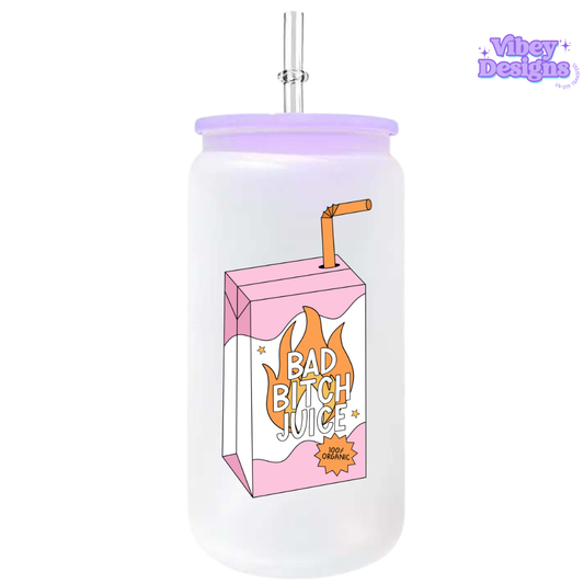 UV-DTF Transfer for Bottle, Glass, Mug, Diary - Bad B Juice