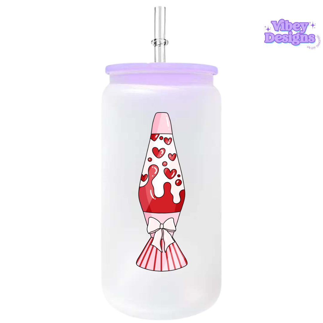 Uv Dtf Wrap For 16oz Libbey Glass - Howdy Valentines