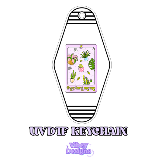 RTS Motel Keychain | Shot glass Decal - Plant Mama Tarot