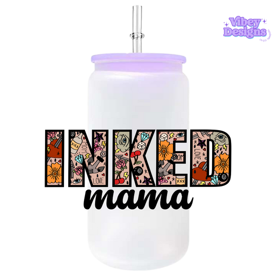 UV-DTF Transfer for Bottle, Glass, Mug, Diary - Inked Mama