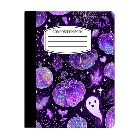 Composition Notebook - Neon Ghost