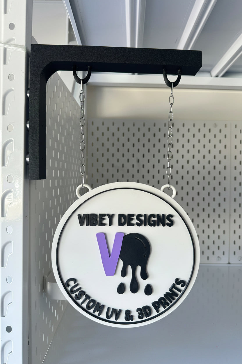 Custom Hanging Sign for Markets, Pop ups & Small Businesses