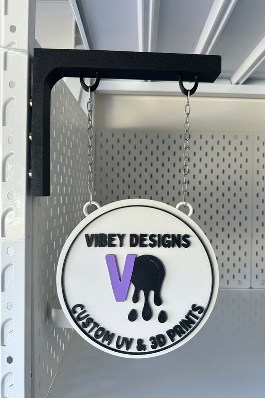 Custom Hanging Sign for Markets, Pop ups & Small Businesses