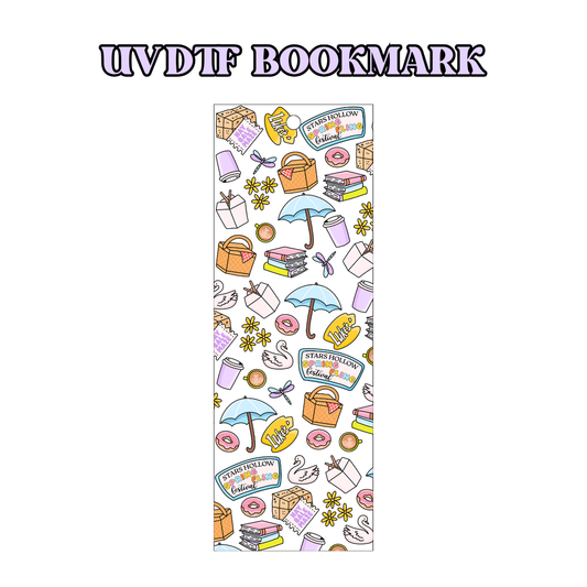 UV-DTF Bookmark Transfer BM107 - Gmore Pattern
