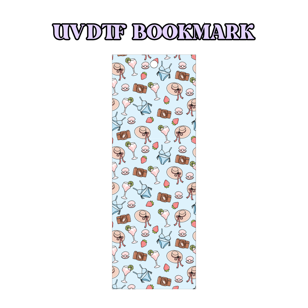UV-DTF Bookmark Transfer BM112 - Summer Essentials
