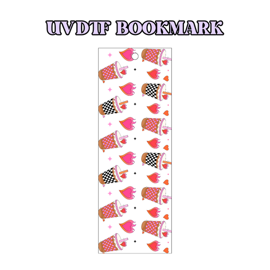 UV-DTF Bookmark Transfer BM27 - Coffee Lover
