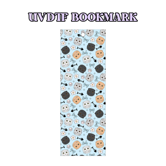 UV-DTF Bookmark Transfer BM38 - Kitty Cats 3