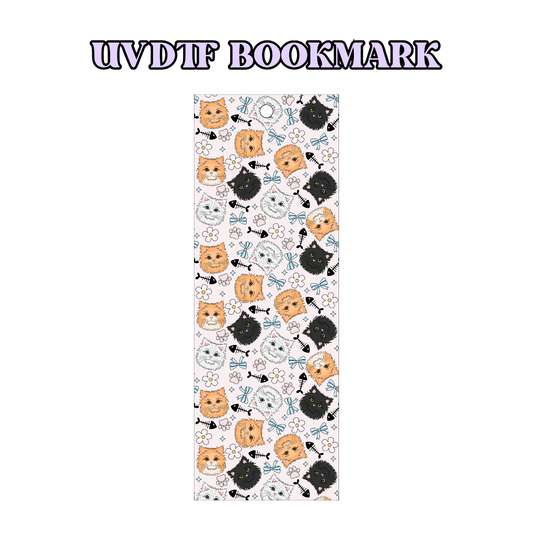 UV-DTF Bookmark Transfer BM39 - Kitty Cats 4