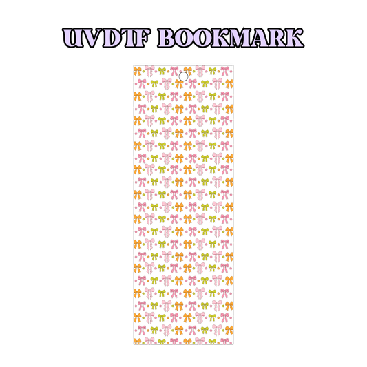 UV-DTF Bookmark Transfer BM40 - Tiny Bows