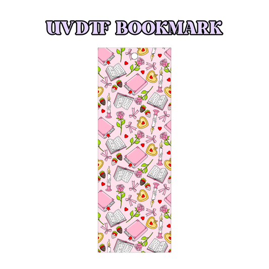 UV-DTF Bookmark Transfer BM43 - Romance Reader 2