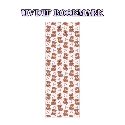 UV-DTF Bookmark Transfer BM51 - Teddy Bears