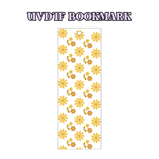 UV-DTF Bookmark Transfer BM62 - Retro Yellow