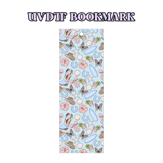 UV-DTF Bookmark Transfer BM80 - Coastal Cowgirl