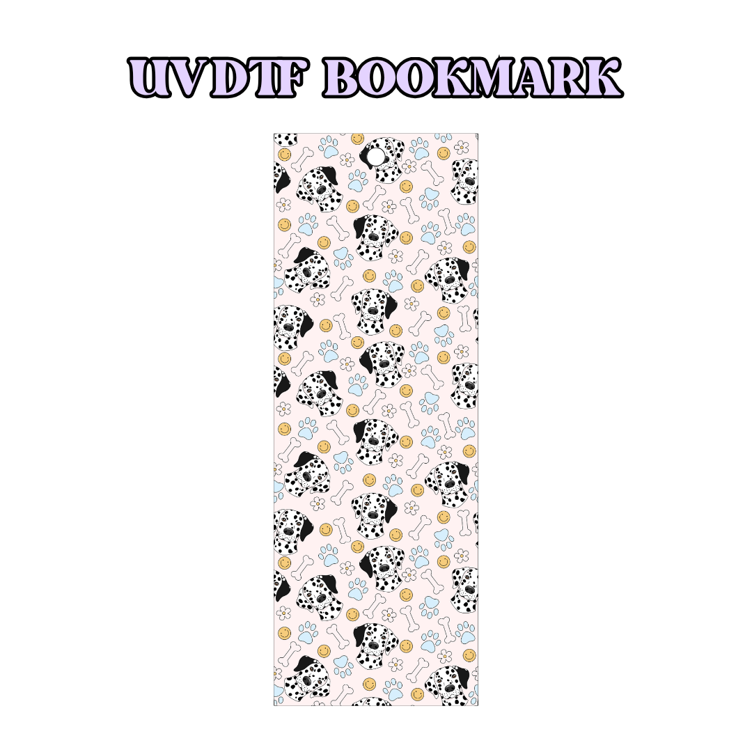 UV-DTF Bookmark Transfer BM85 - Dalmation 2