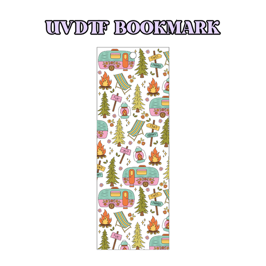 UV-DTF Bookmark Transfer BM89 - Camp Get Away