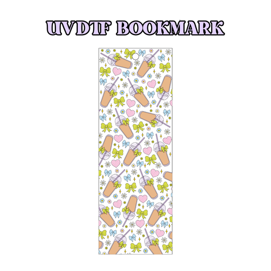 UV-DTF Bookmark Transfer BM95 - Girls Coffee