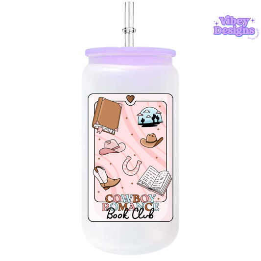 UV-DTF Transfer for Bottle, Glass, Mug, Diary - Cowboy Romance Tarot