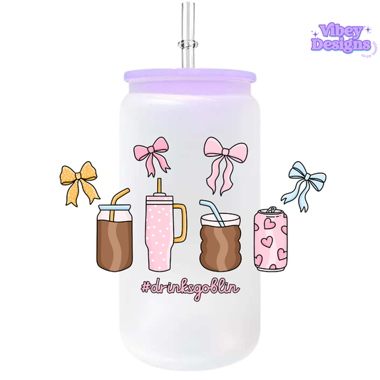 UV-DTF Transfer for Bottle, Glass, Mug, Diary - Drink Goblin