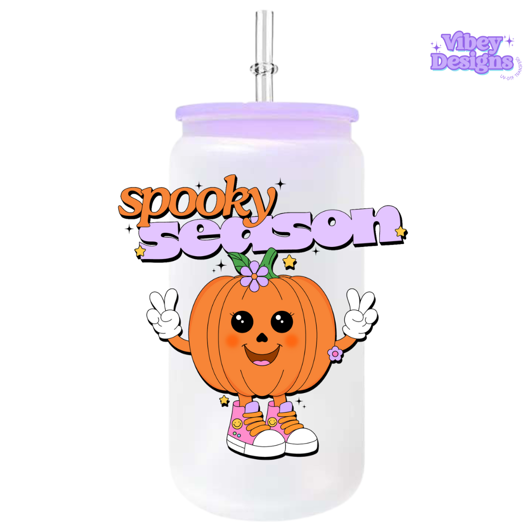 UV-DTF Transfer for Bottle, Glass, Mug, Diary - Spooky Season