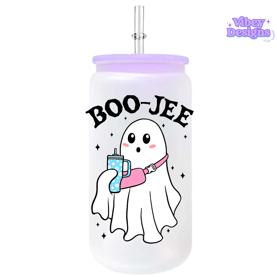 UV-DTF Transfer for Bottle, Glass, Mug, Diary - Boo-Jee