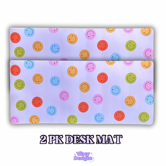 Desk Mat - Smileys (Set of 2)