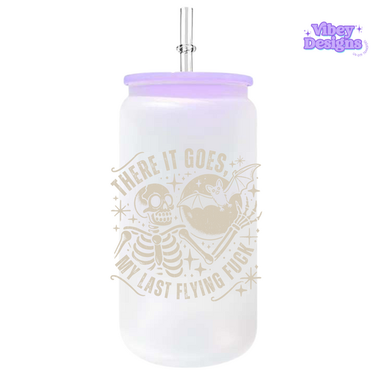 UV-DTF Transfer for Bottle, Glass, Mug, Diary - There It Goes