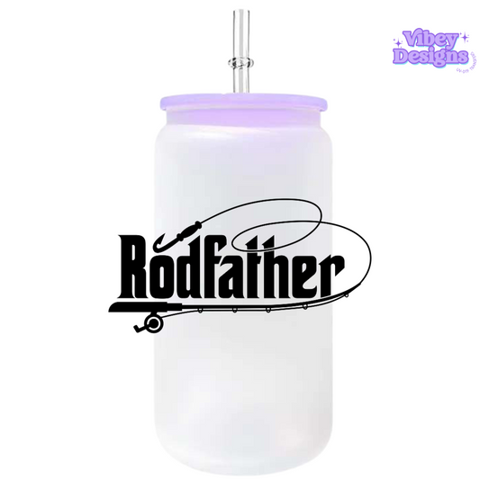 UV-DTF Transfer for Bottle, Glass, Mug, Diary - Rod Father