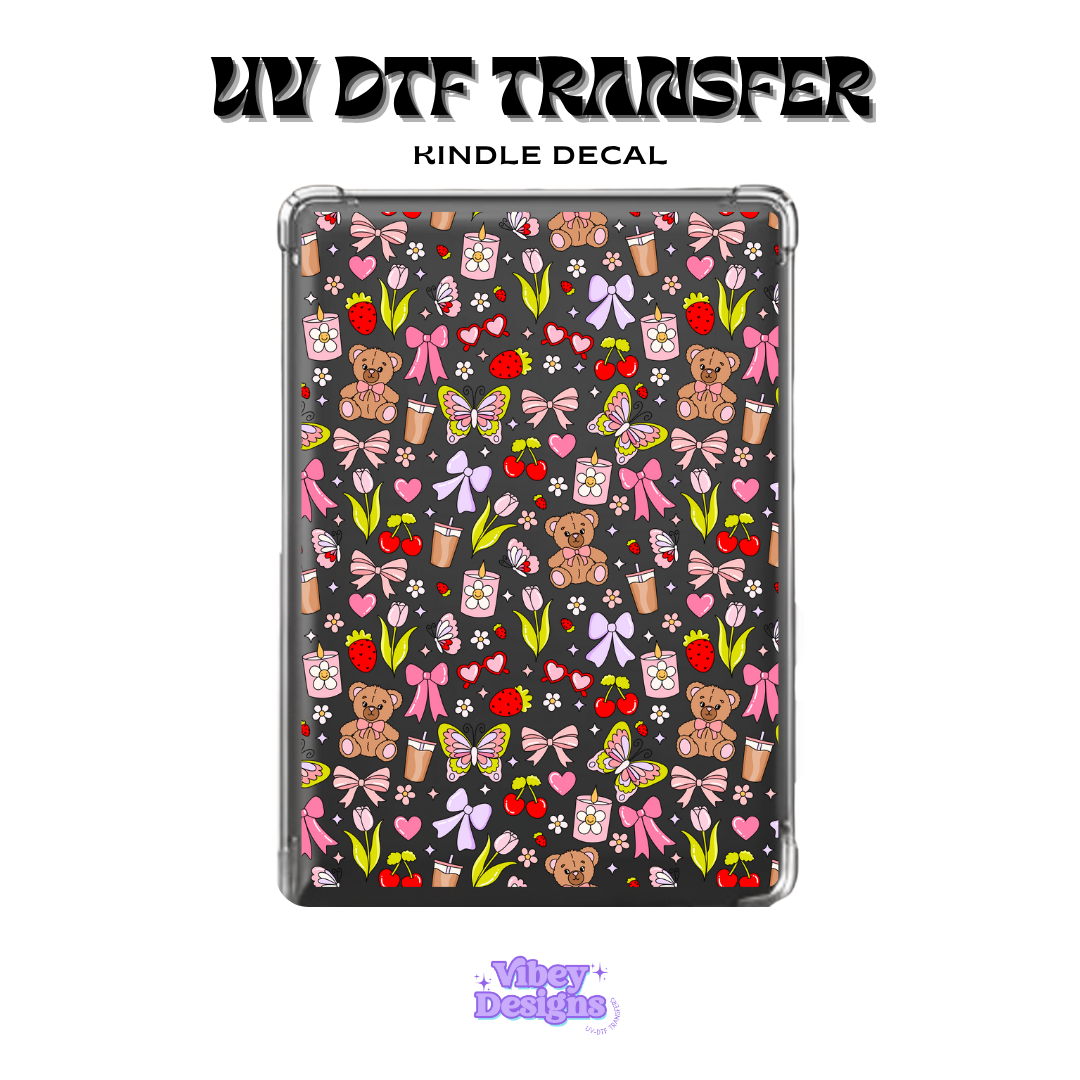 UV DTF Kindle Decal - Little Moments