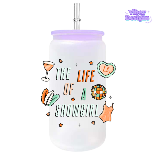 UV-DTF Transfer for Bottle, Glass, Mug, Diary - Taylor Life of a showgirl