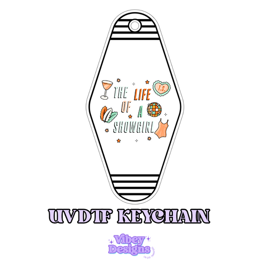 RTS Motel Keychain | Shot glass Decal - Taylor the life of a showgirl