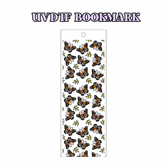 UV-DTF Bookmark Transfer - Spring Butterflies