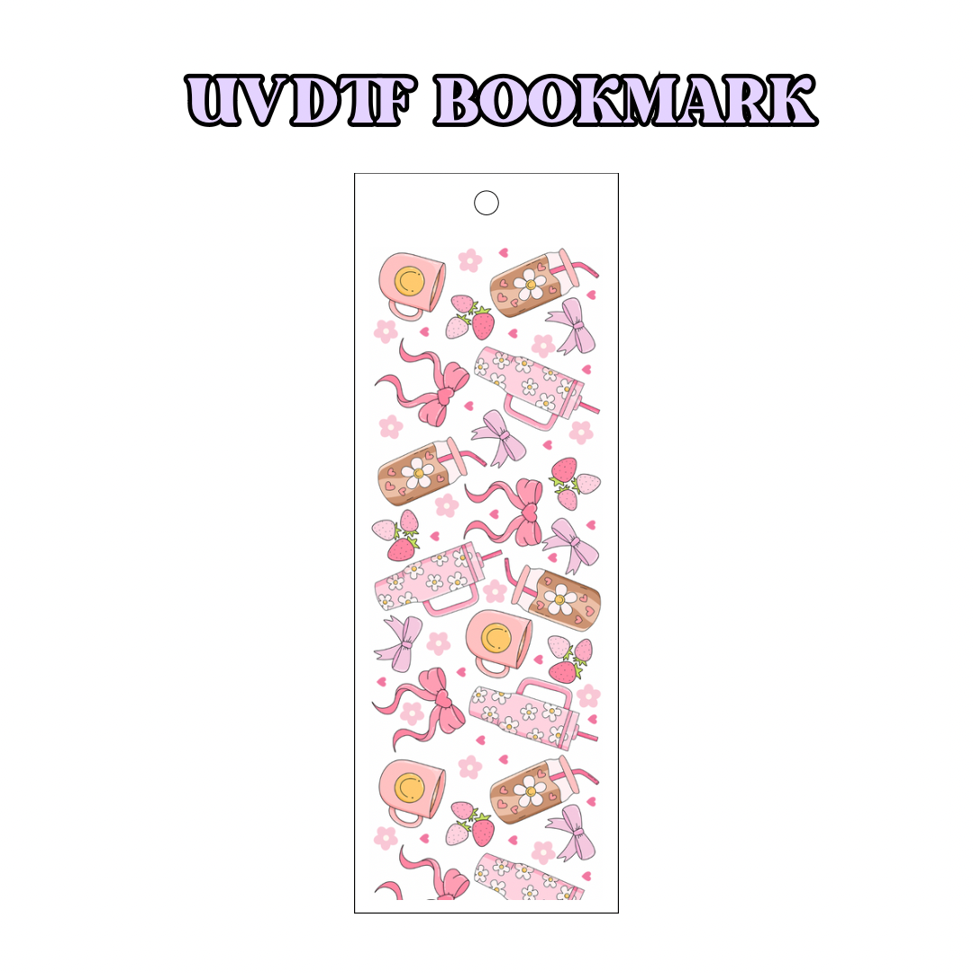 UV-DTF Bookmark Transfer - Stanley Girlie