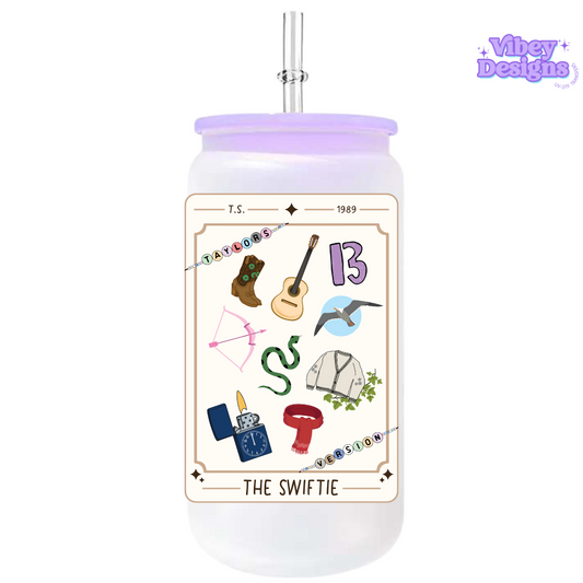 UV-DTF Transfer for Bottle, Glass, Mug, Diary - The Swiftie