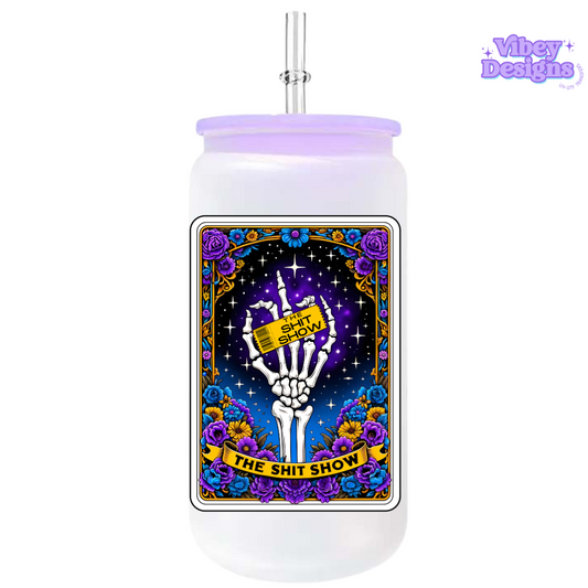 UV-DTF Transfer for Bottle, Glass, Mug, Diary - The sh*t show