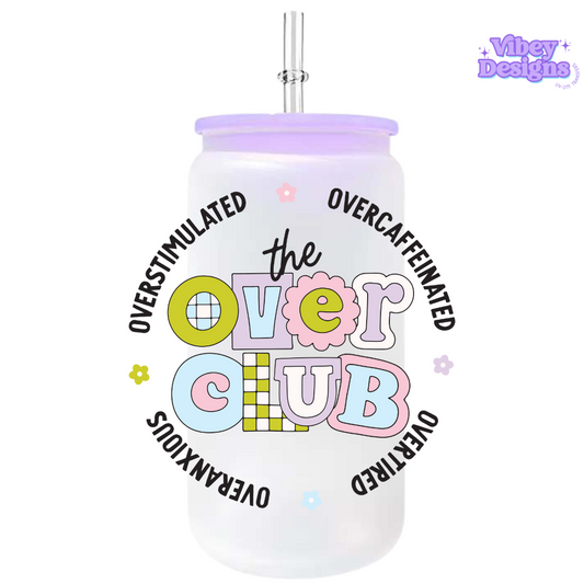 RTS UV-DTF Transfer for Bottle, Glass, Mug, Diary - The Over Club