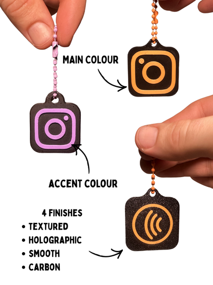 NFC Instagram Keychain for Business, Creators & Events