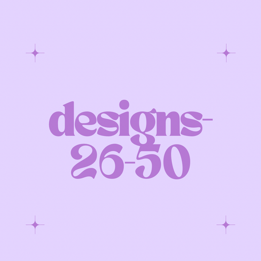 20oz Designs 26-50