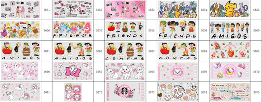Designs 651-675