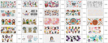 Designs 326-350